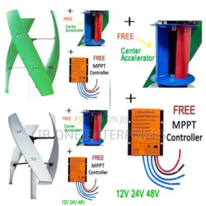 High Cost of Gen, Fuel, Energy Bills: Get 5000w 48v Vertical Turbine
