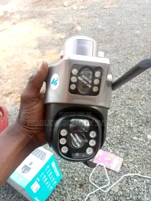 V380 Pro Dual Lens Solar Camera