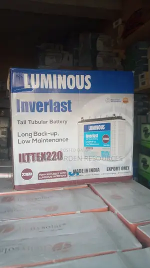 Luminous Original Indian Tubular Battery 220A