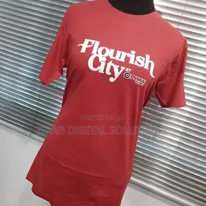 Custom Branded Round Neck T-Shirts Prints for Conferences