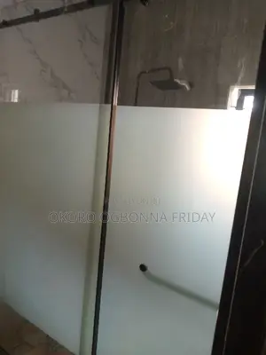Decorated Shower Cubicle