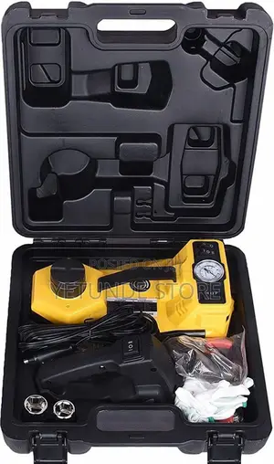 4IN1: Electric Hydraulic Jack, Electric Impact Wheel Nut Gun