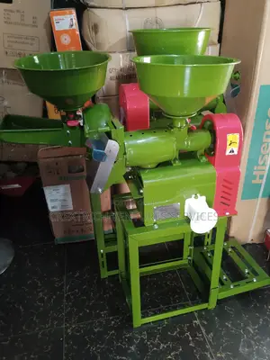 Mini Rice Miller,: 2 in 1