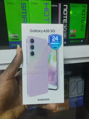 New Samsung Galaxy A35 256 GB Purple