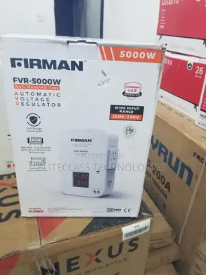 Standard 5000W Firman Wall Mounted Stablizer.