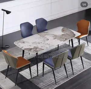 Marble Dinning Table Set