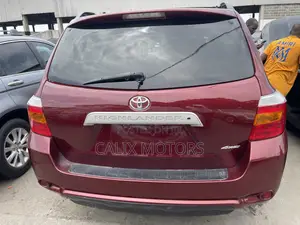 Toyota Highlander 2009 Red