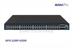 Netpro – NPG-52MP-400W 52-Port 10G L3 Managed Intelligent Et