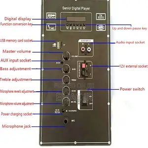 9v Digital Bluetooth Stereo Amplifier Board