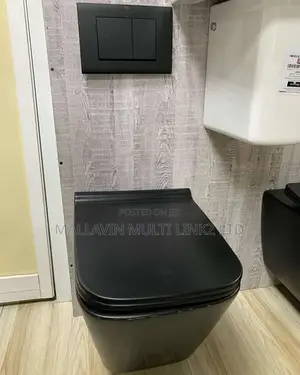 England Black Wall Hung Toilet Seats