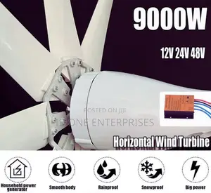 Wind Power That Works for Homes: The 9,000W Turbine Soluti