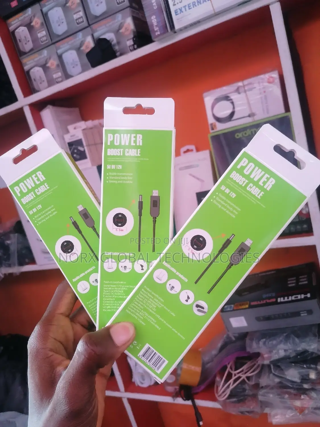 Power Boost Cable 5v to 12v