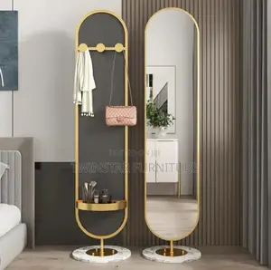 New Modern Marble Base Mirror Stand