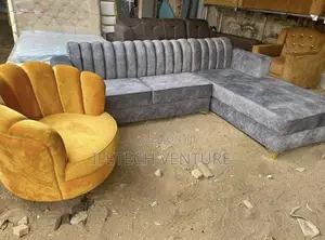L Shape Sofa With Single