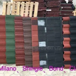 Stone Coated Roofingtiles With 50 Years Guarantee Certifica