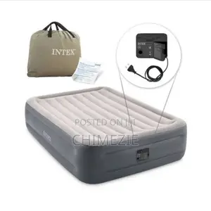 Durabeam Queen Size Air Mattress With Electric Pump