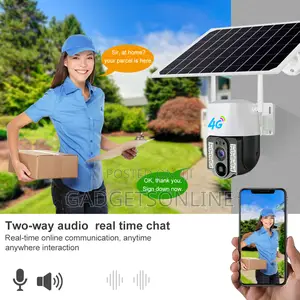 4g Solar Camera With Sim and PTZ With Solar Panel