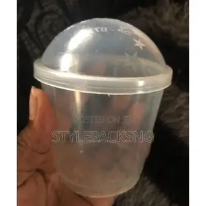 25 Pieces 230ml (8oz) Ice Cream/Parfait Cup With Dome Cover