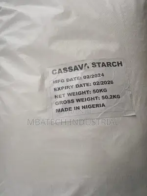 Cassava Starch 50kg (Nigeria Made)