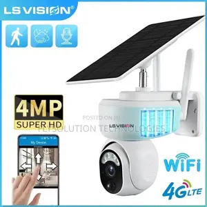4G Ubox Mini Solar Powered Surveillance Camera