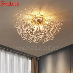Crystal Snowflake Ceiling Lights