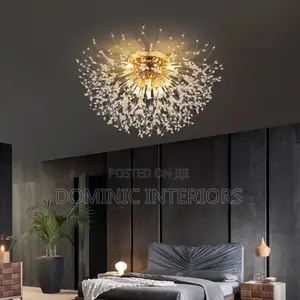 Crystal Snowflake Ceiling Lights