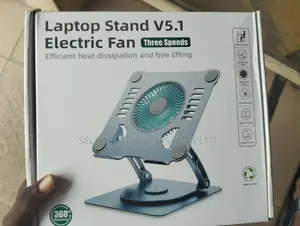 Aluminum Laptop Stand Portable Cooling Fan Lift Radiator