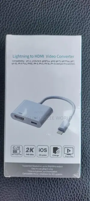 iPhone/Lightning to Hdmi Video Converter,For iPhone,iPad Etc