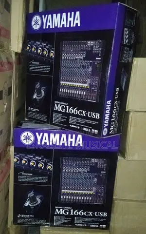 Yamaha Quality 16 Channels Mixer With Usb Mg-166cxusb
