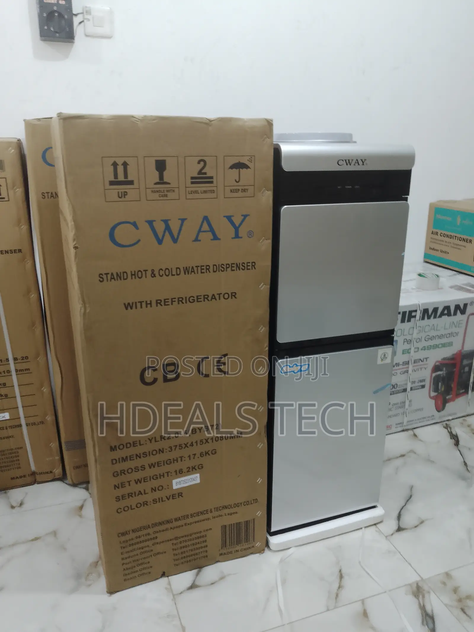 Standby Cway Water Dispenser.