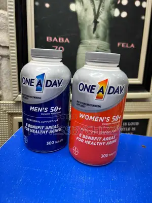 One a Day for Women and Men Age 50 + Complete Multivitamin