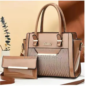 Black Leather Hand Bag