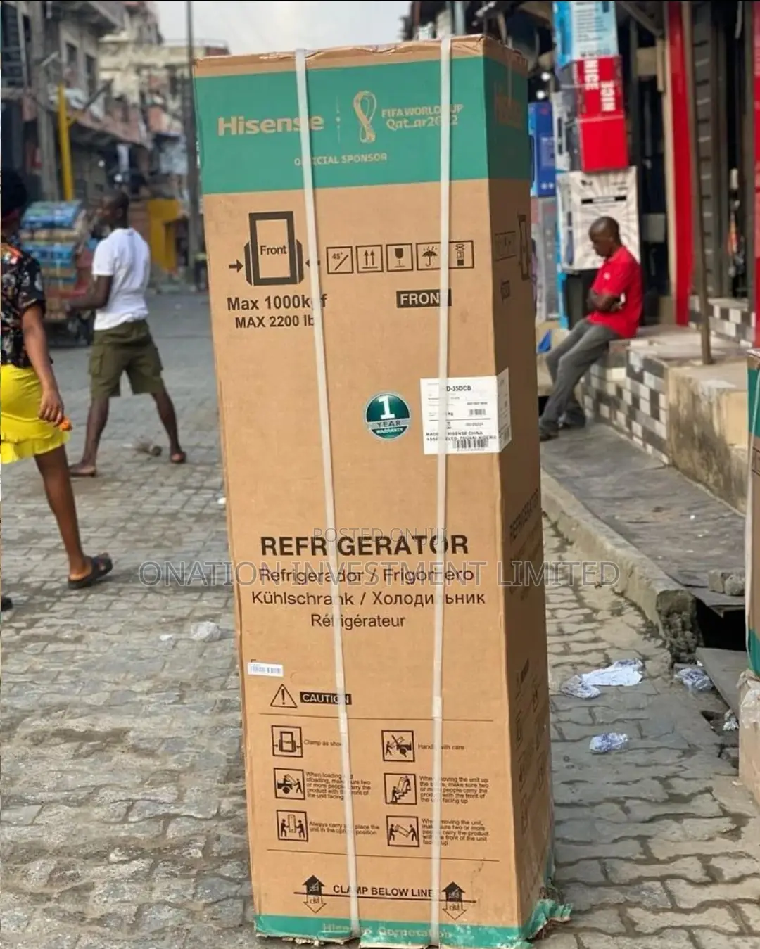 Original Hisense Refrigerator 264l