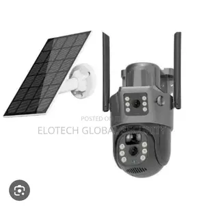 Two Screens Camera True Color View Outdoor Solar