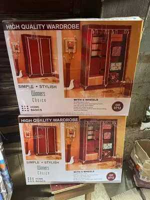Mobile Detachable Wardrobe With Wheels -