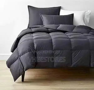 Plain Quilt Cover, Bedsheet And Pillowcases