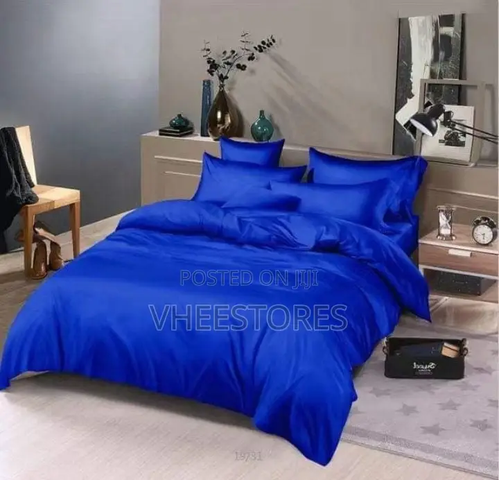 Quality Plain Colour Duvet And Bedsheet With Pillowcases