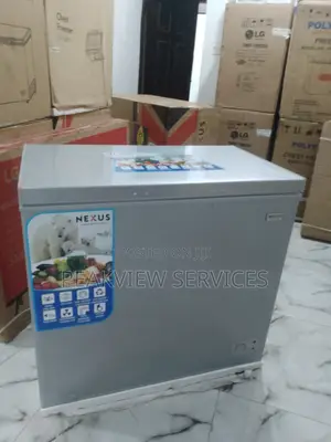 A Unique Brand Nexus Grey 200litres Chest Freezer