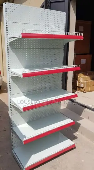 5 Step Single Face Super Market Shelf
