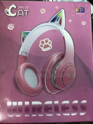 Cat-Ear Bluetooth Headphones