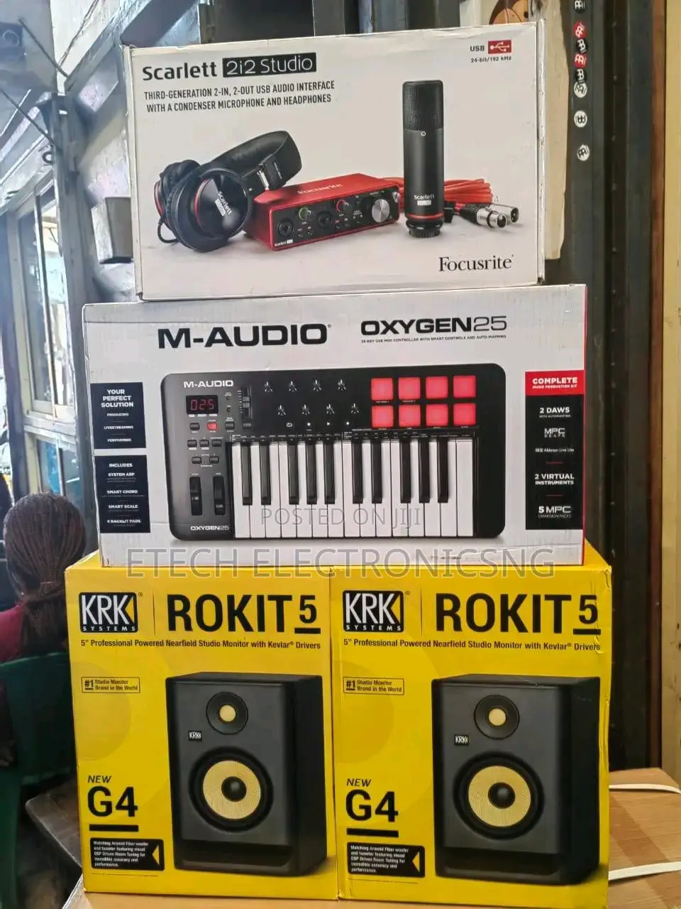 Complete Recording Studio Bundle Package