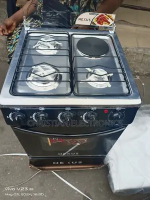 Nexus 50×55 3+1 Gas Cooker Brand New With Oven