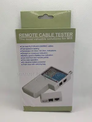 Docooler 4-in-1 Remote Rj11 Rj45 USB BNC Lan Network Phone C