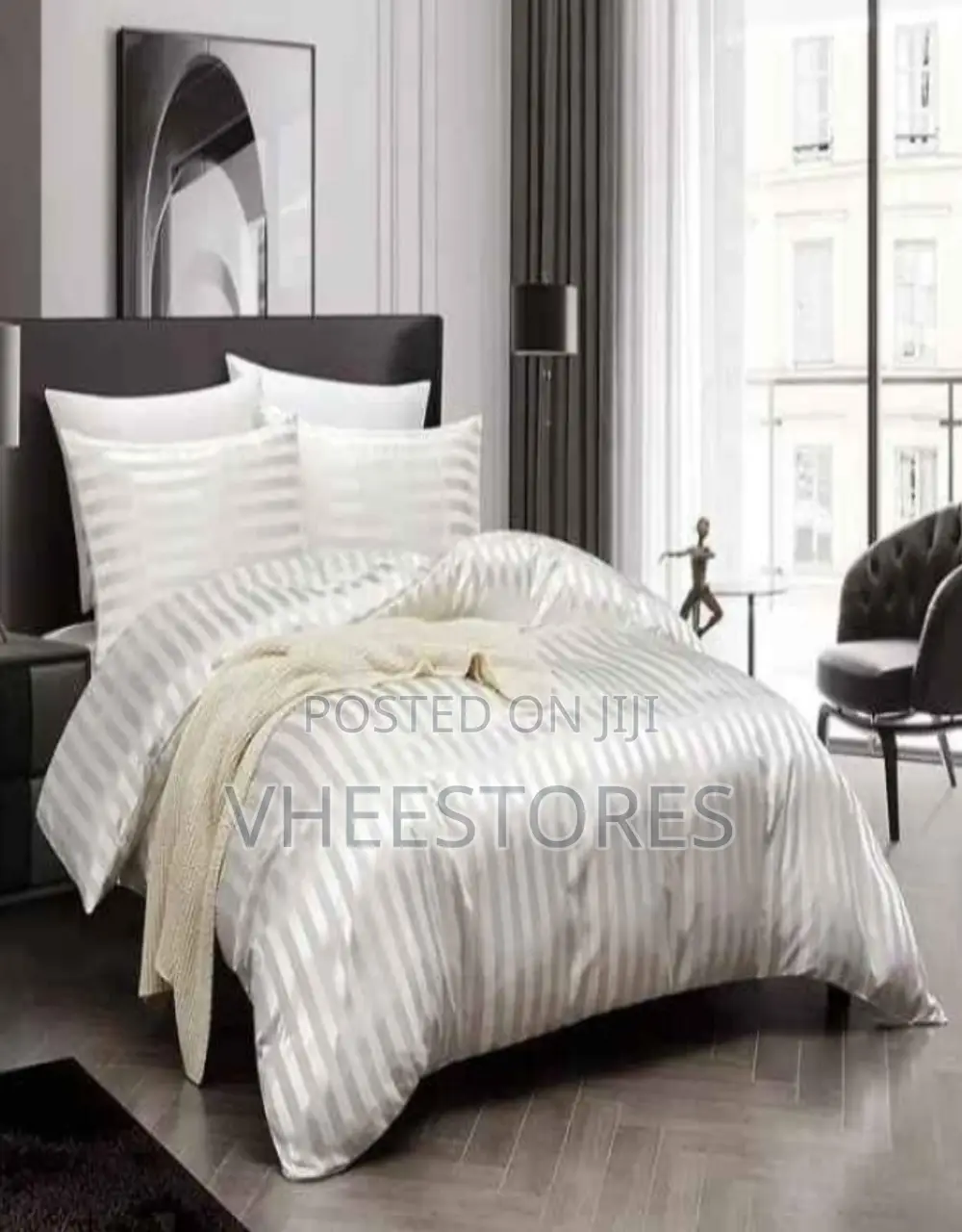 Polish Cotton Bedsheet ~ Cream
