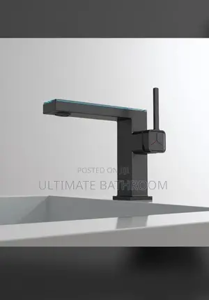 High Quality Side Control Black Basin Mixer Tap