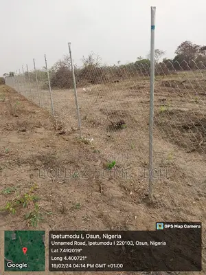 Farmland Fence Material; Galvanized Chainlink