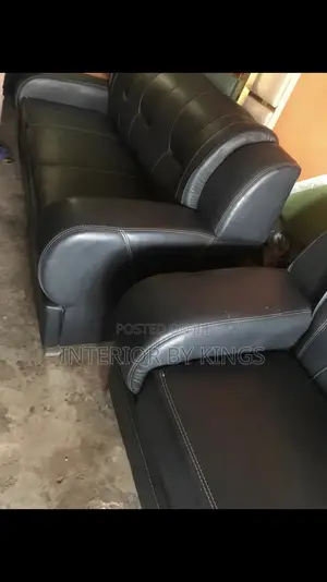 7seater Leather Sofa Available for Immediate Pickup