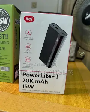 Itel Powerlite +L 15w Power Bank With Type C Output