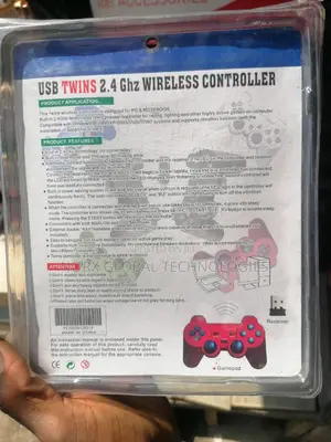 Usb Twin Wireless Vibration Controller (Gamepad)