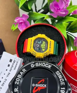 Gshock GMT- Panthera Tigris, Analog and Digital Time
